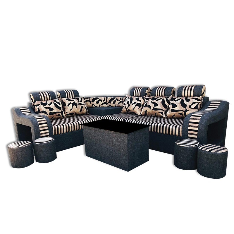Head Corner Sofa With Table & Muda